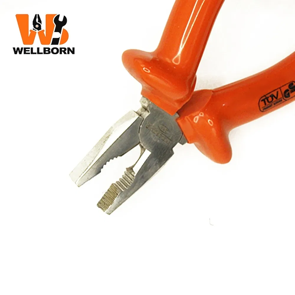 High Wear Resistance a-025 Orange Steel Pliers for Furniture Assembly