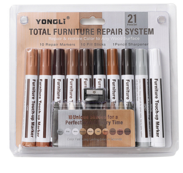 Factory Direct New 10 Colors Wood Furniture Repair Maker Set 25 in 1 tool