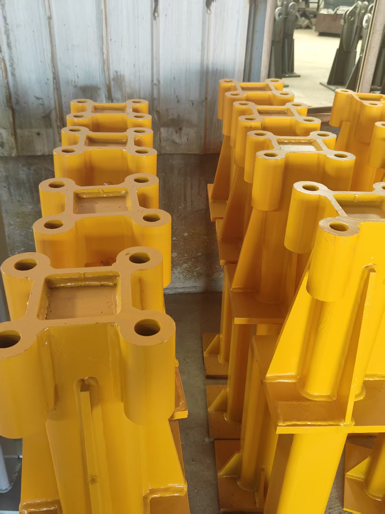 Q355B High Strength Steel Tower Crane Wall Tie Anchor Base Precision Holes for Fast Field Installation
