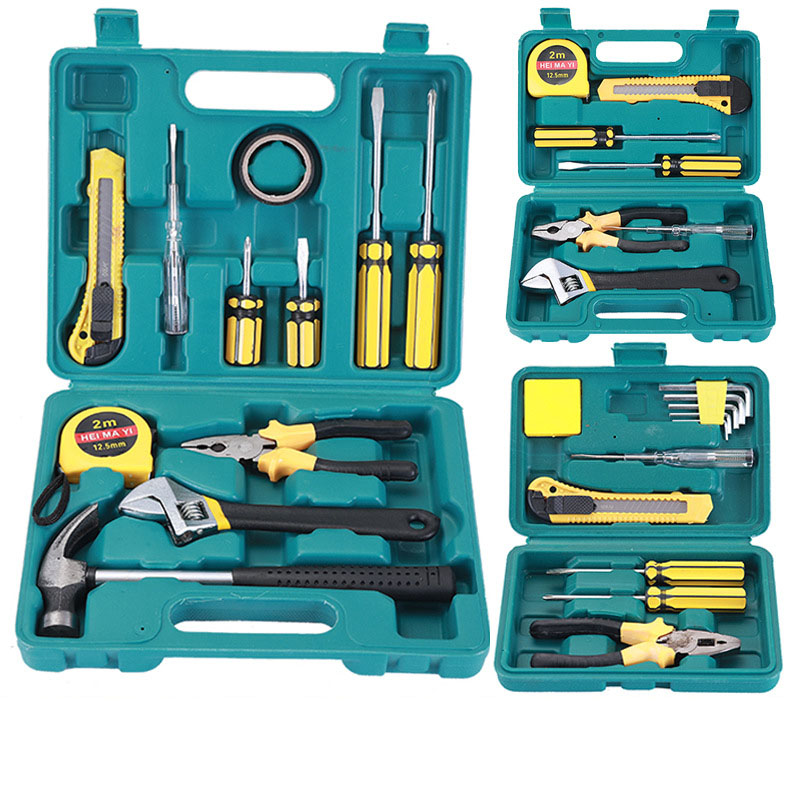 Oem Home Combination Hand Tool Kits Car Gift Toolbox Portable Auto Electrical Repair Tools Kit Household Emergency Hand Tool Set