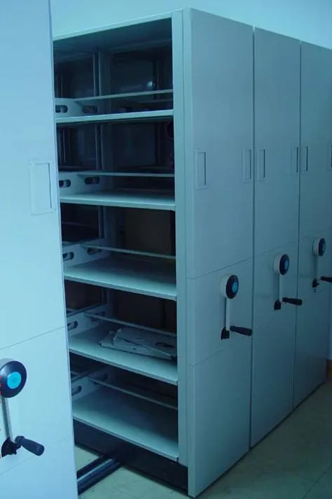 Documents of Banks Law Firm Library Mobile Shelving System in Office China Supplier