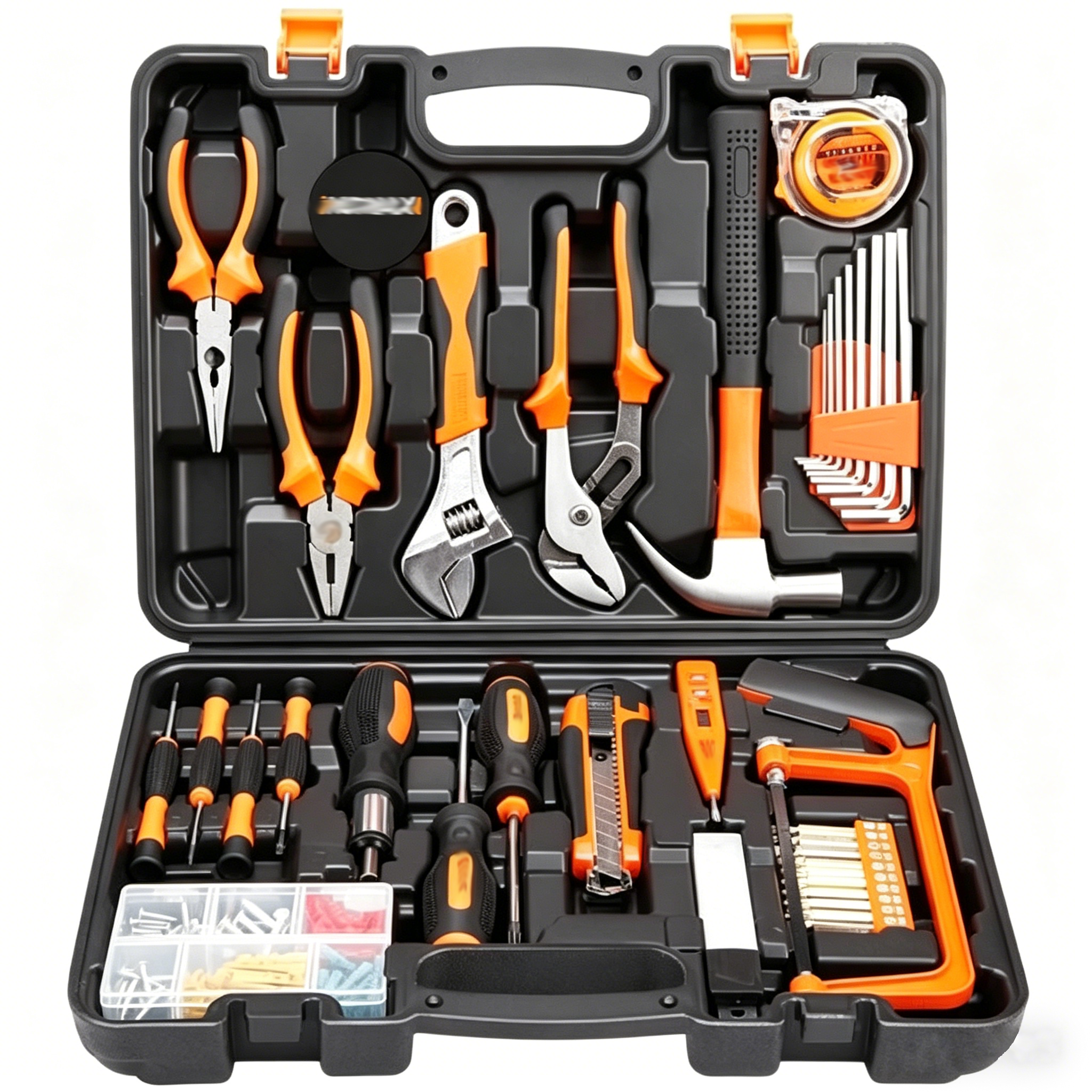 Safe &amp; Easy Home Repair Kit for Beginner-Friendly Hand Tool Set, Ideal for Household Chores &amp; Emergency Fixes