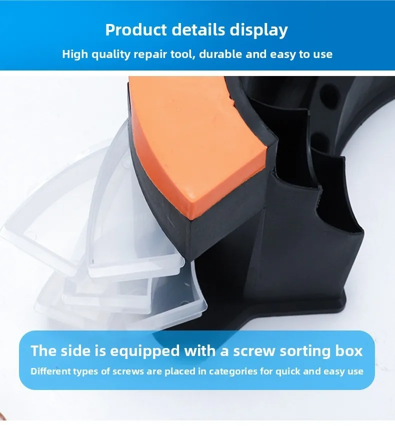 Multi - Function Eyeglass Repair Rubber Handle Tool Set Detail 10
