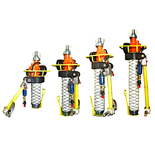 TY18912H30 Hydraulic Drills Equip with an Automatic Anchoring System Fix to the Ceiling and Side Walls Using the Special Anchor