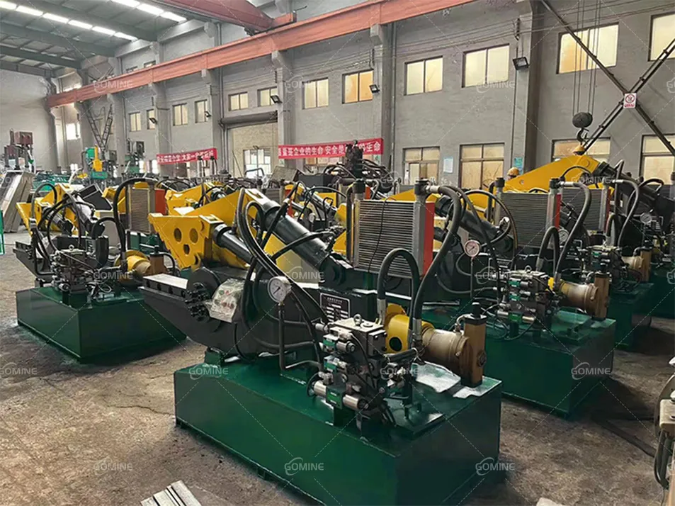 Metal Recycling Machine Hydraulic Guillotine Steel Rebar Shearing Machine Alligator Shears