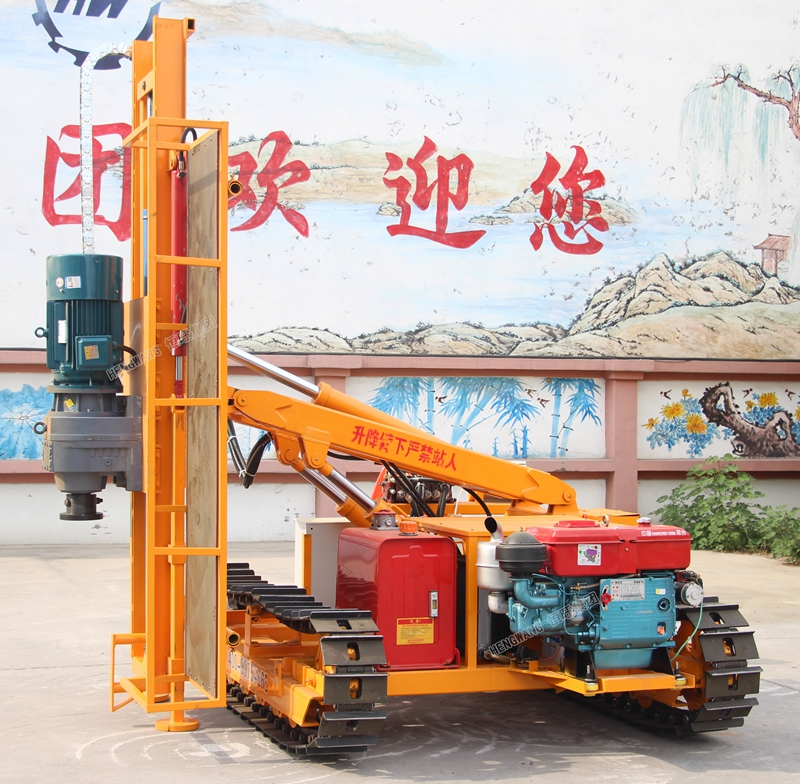 Soil Nailing Slope Wall City Engineering Drilling Machine Rock Anchor Drill Rig