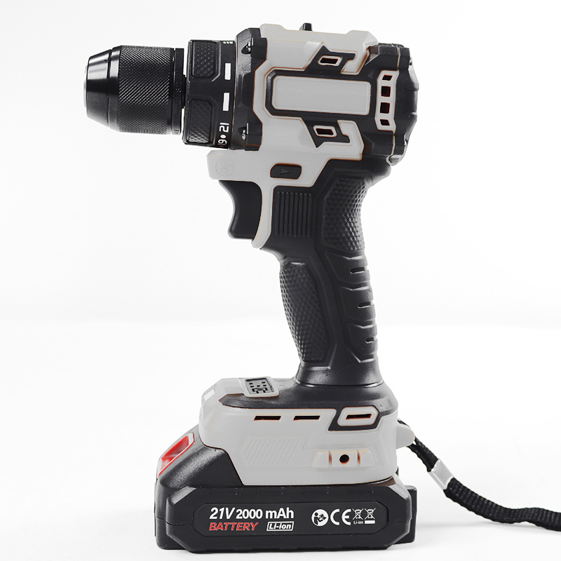 21V Lithium-ion Brushless Electric Battery Drill Hand Power Tools Cordless Brushless Drill