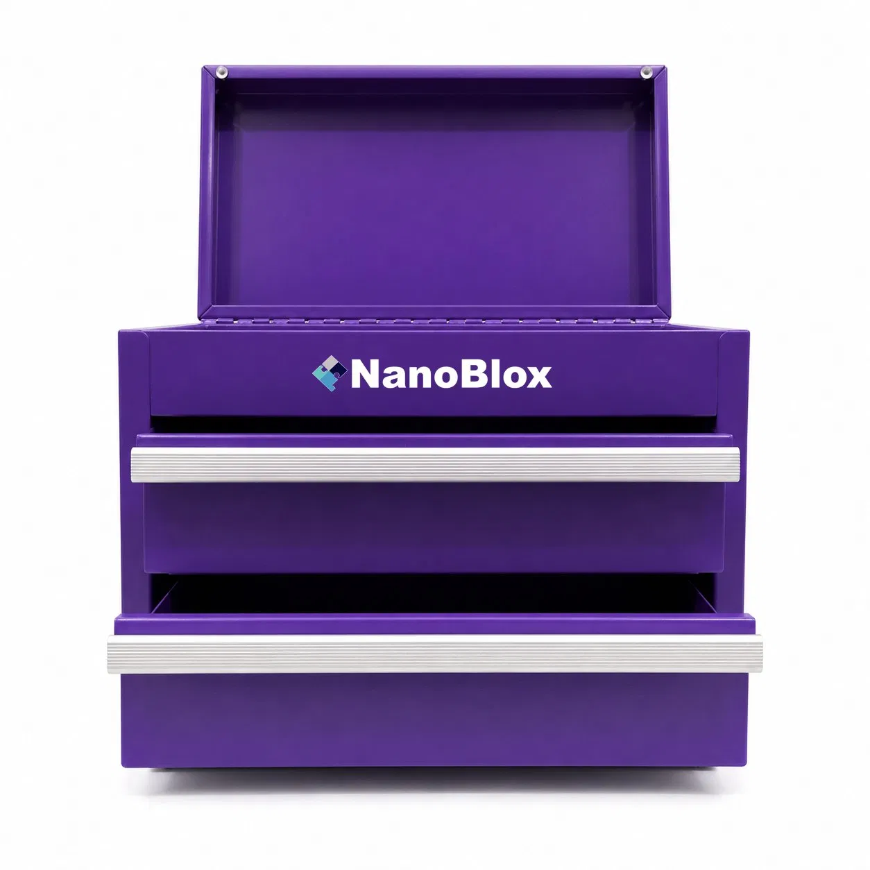 Nanoblox Compact Steel Tool Chest Ball Bearings Toolbox Portable Storage System Toolbox for Makeup