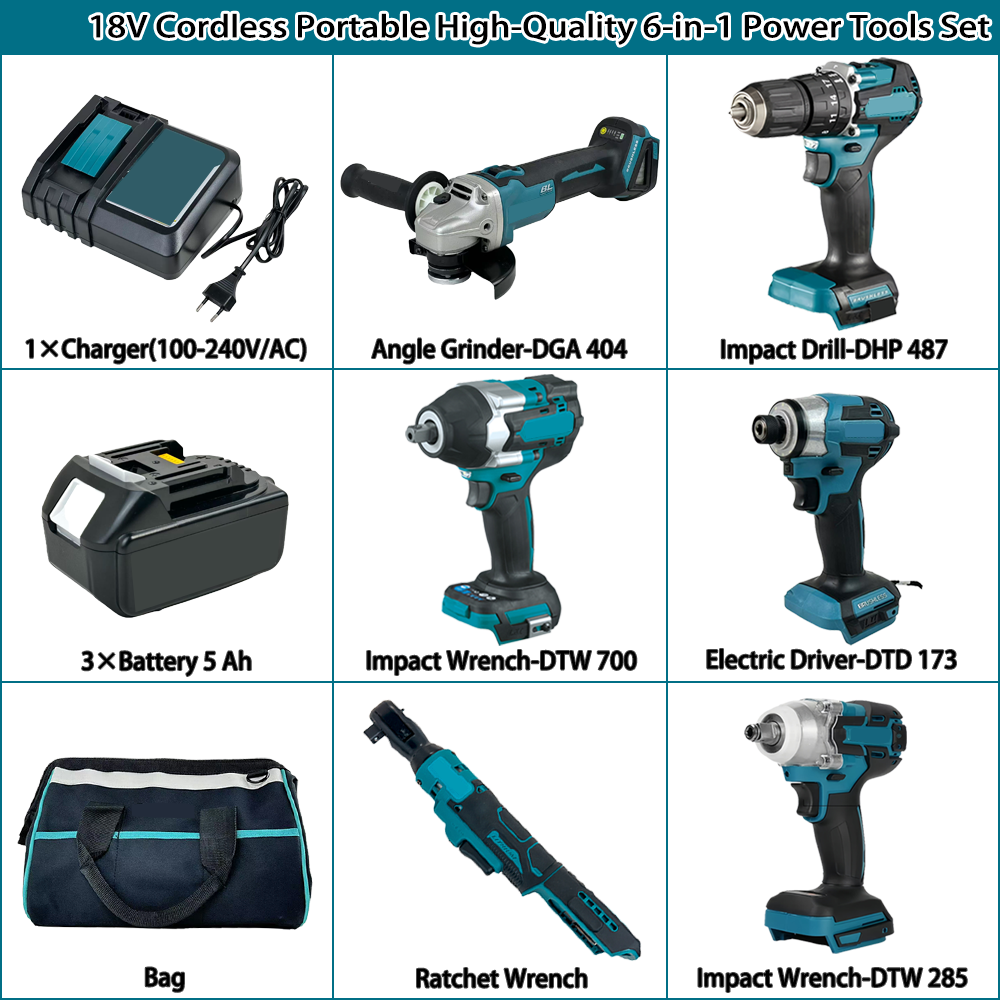 Power Tool Set Detail 2
