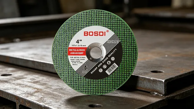 Green double mesh cutting disc