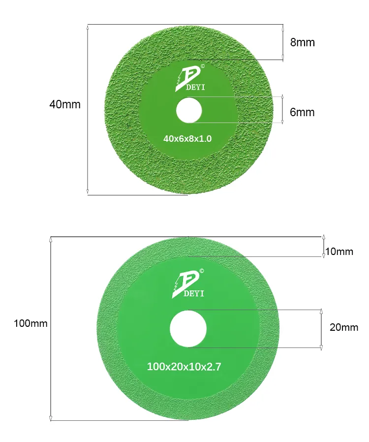Diamond Tile Repair Tool for Joint Cutting and Cleaning Discs