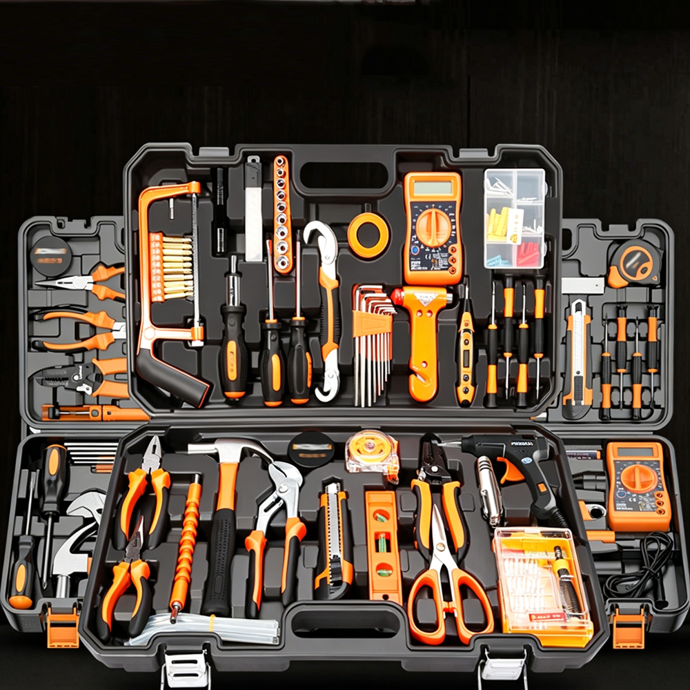 Safe &amp; Easy Home Repair Kit for Beginner-Friendly Hand Tool Set, Ideal for Household Chores &amp; Emergency Fixes