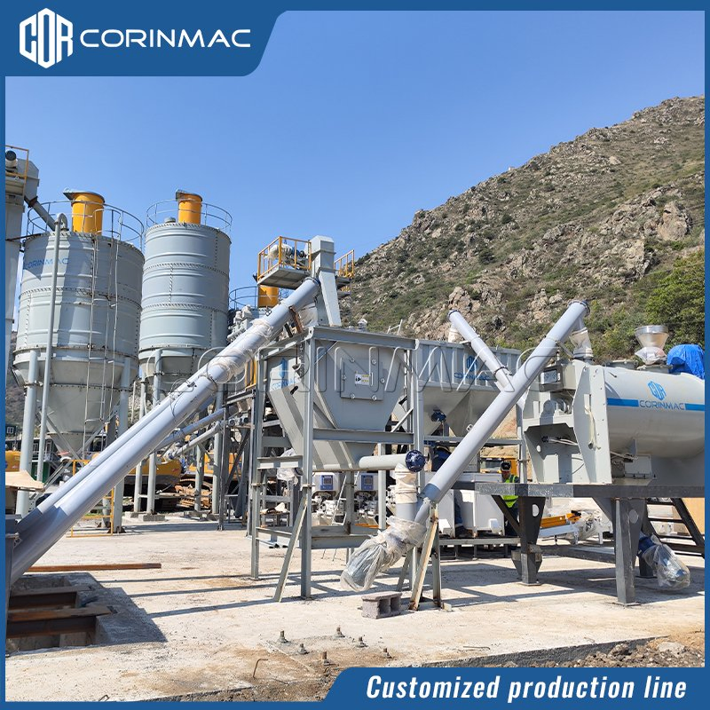 Durable Dry Mortar Production Equipment for Construction Projects