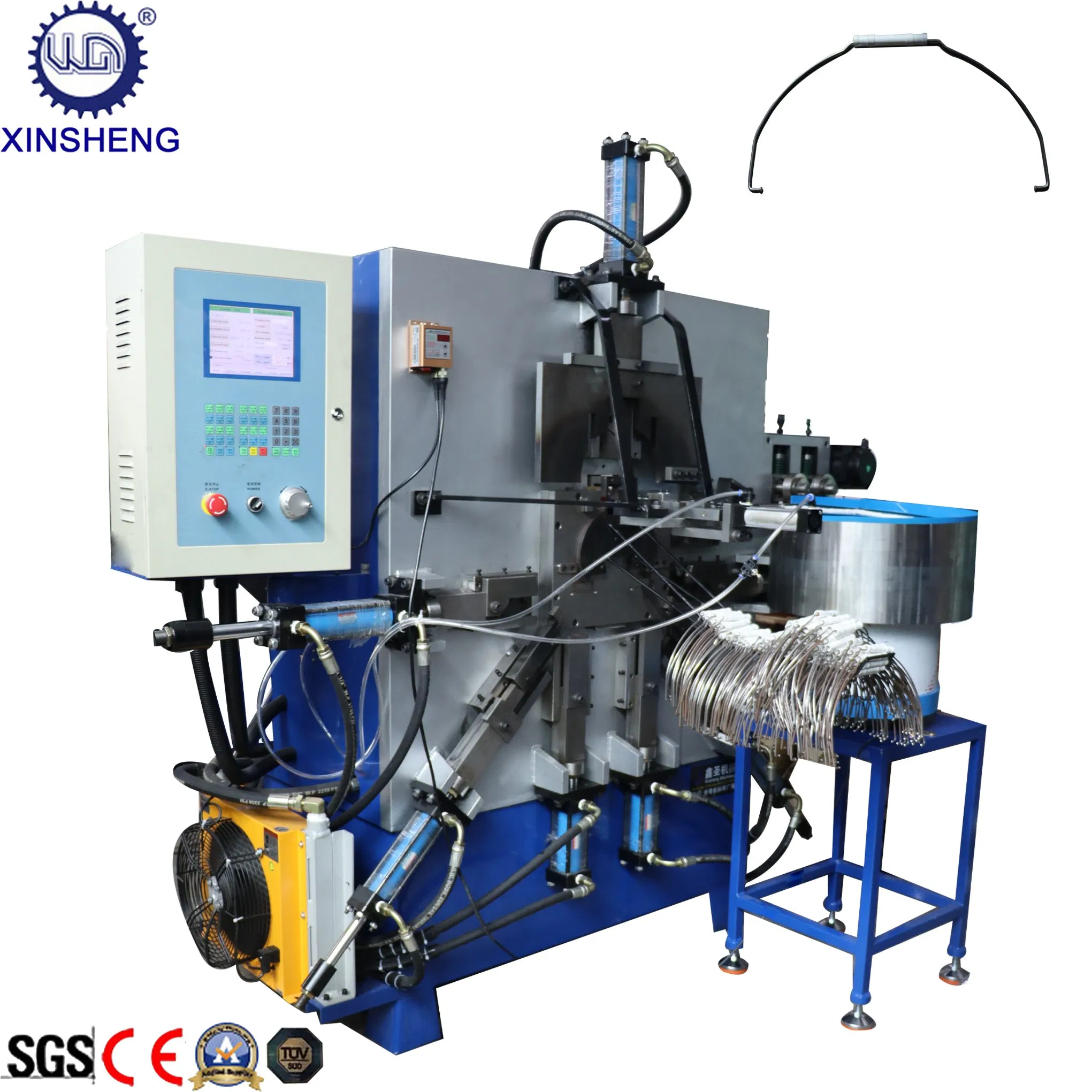 Versatile Automatic Bucket Handle Bender for Efficient Production