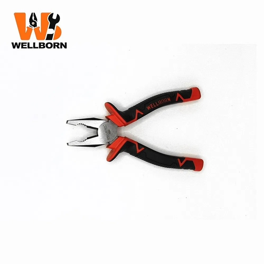 Effort-Saving Design a-004 Large-Ear Handle Steel Wire Professional Plier for Furniture Assembly