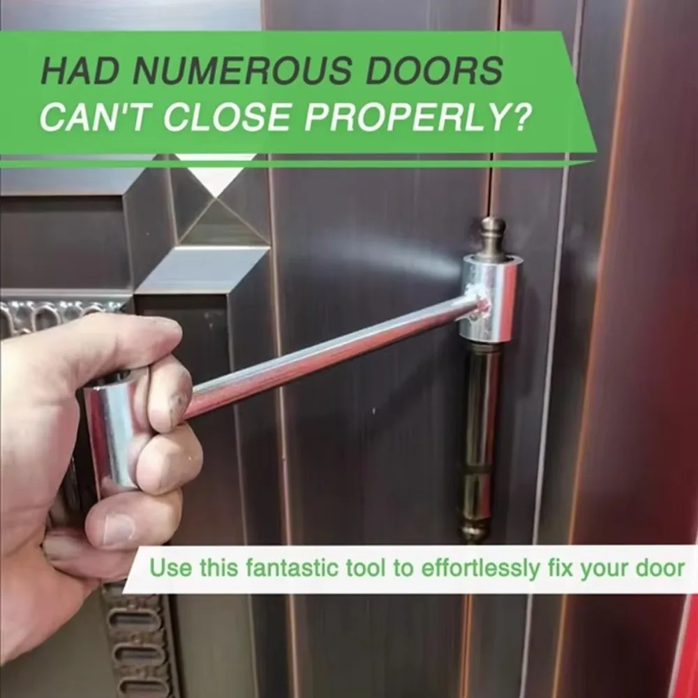 Portable Hinges Gaps Adjusting Wrench Double Head Repair Door Hinge Repair Anti-Theft Window Installation Tool