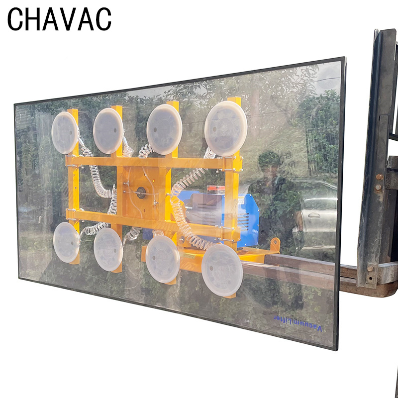 Factory Direct New Condition Forklift-Attached Vacuum Glass Lifter Industrial Tool