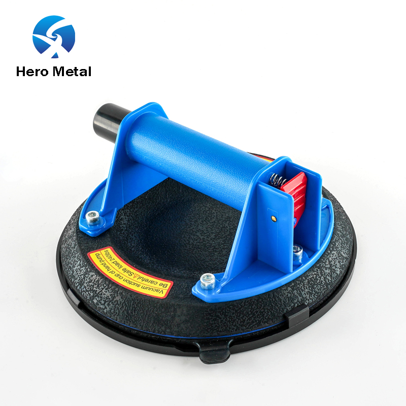 Heavy Duty 8" ABS Mounting Hand Air Pump Surfaces Rough Lifter Glass Electric Laying Vacuum Rubber Suction Cup Suction Cup