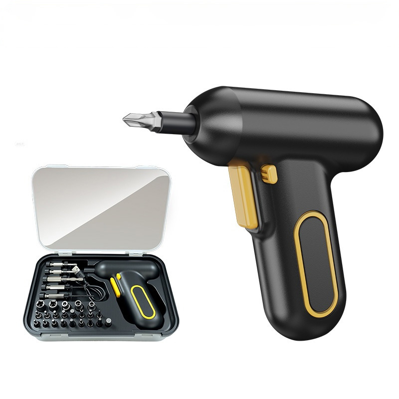 Fully Automatic Rechargeable Electric Screwdriver Set Small Mini Hand Drill with High Power Convenient Tool for Home Office Use