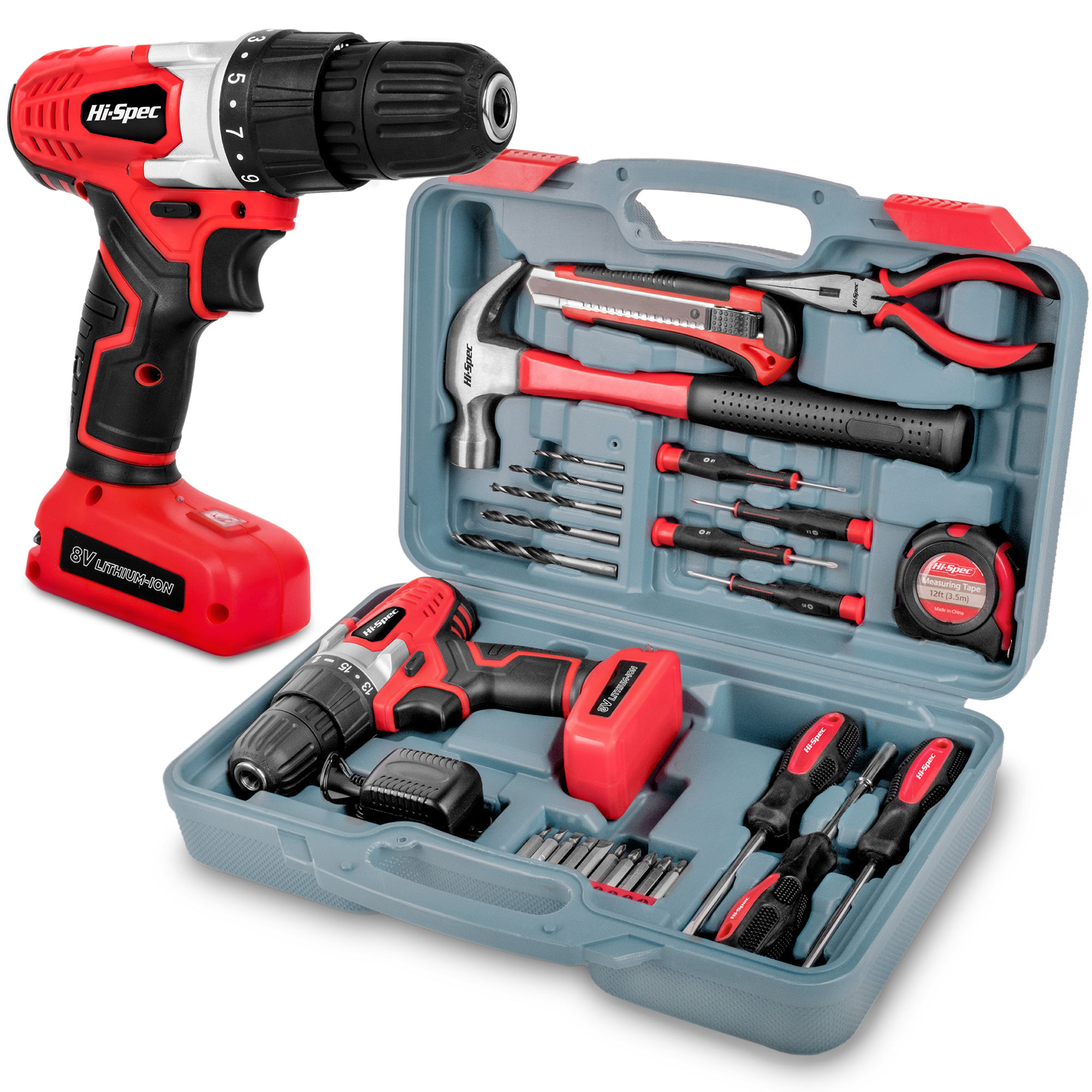 8V Drill Driver Set