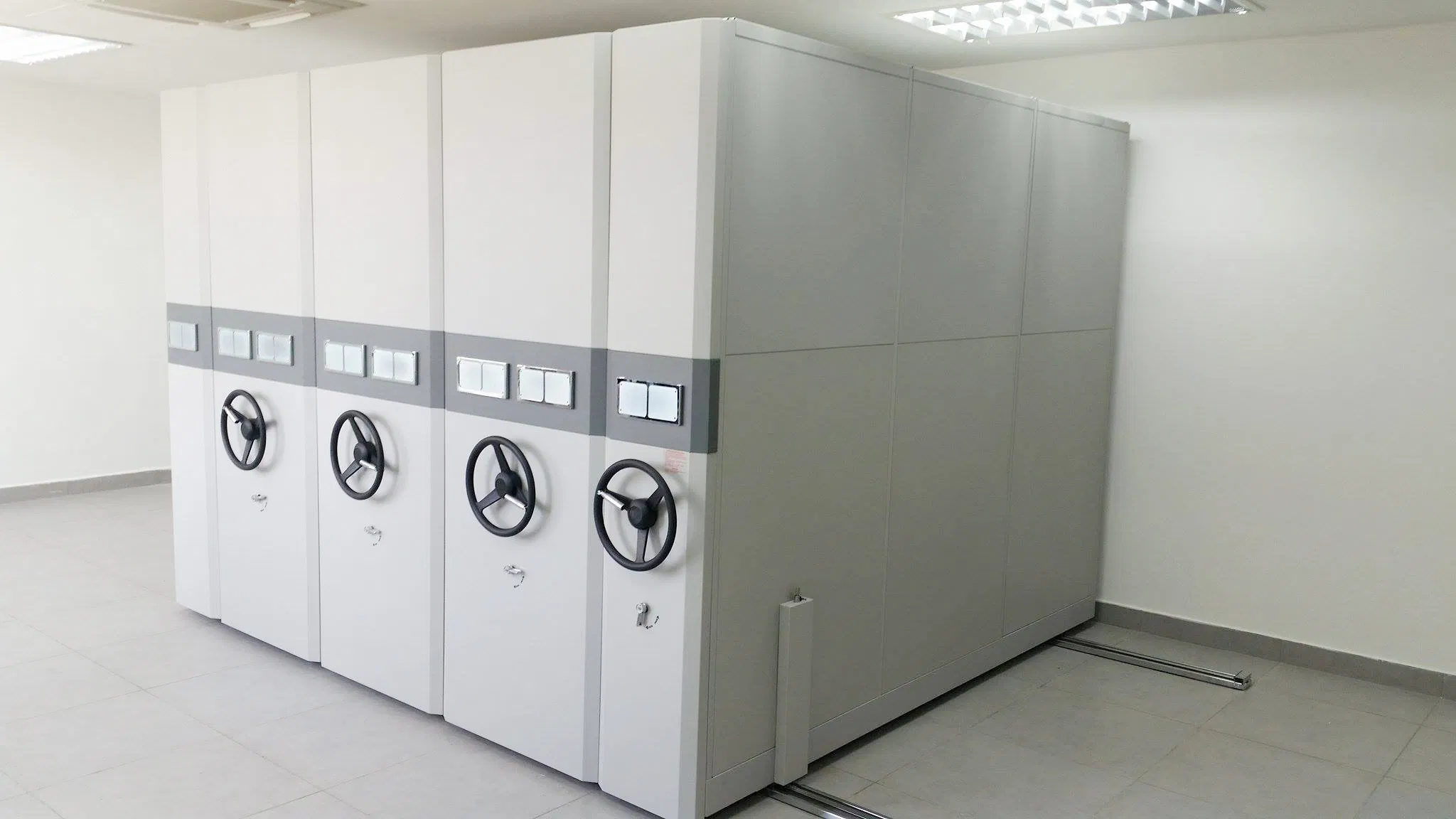 Documents of Banks Law Firm Library Mobile Shelving System in Office China Supplier