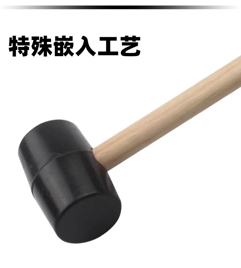 Professional Rubber Mallet for Tile Installation &amp; Floor Leveling