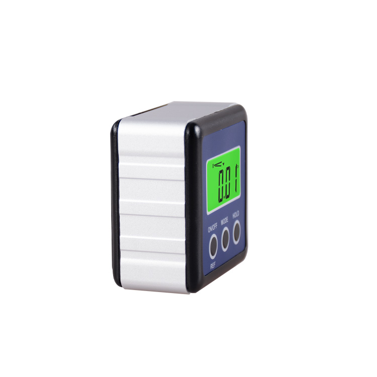 5.8cm Mini Aluminium Digital Spirit Level Industrial Grade Electronic Level Gauge for Household Convenient Level Instrument