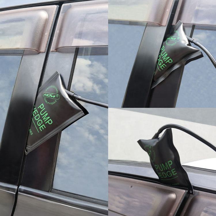 Heavy Duty Inflatable Air Wedge Pump Tool Auto Lock Opener Door Window Alignment Tool