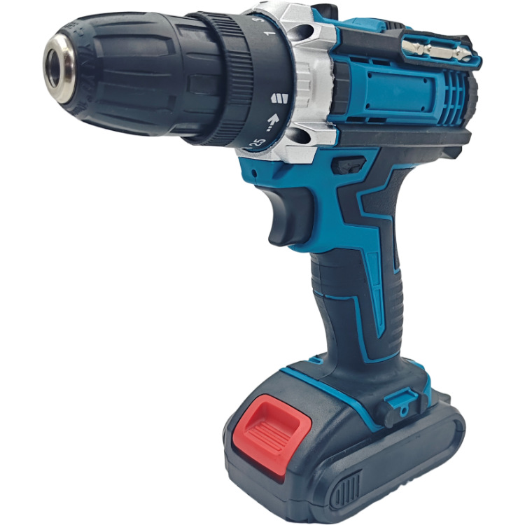 Ergonomic 21V Drill Set with Complete Accessories, Cordless Impact Drill Set for Home DIY and Hardware Repair