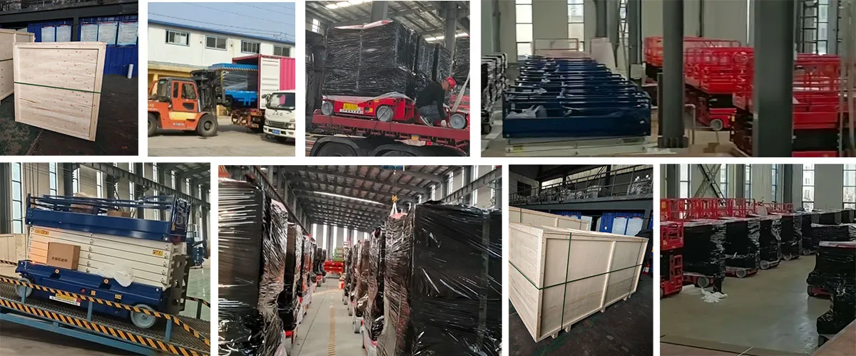 Shipping of Mobile Scissor Lift