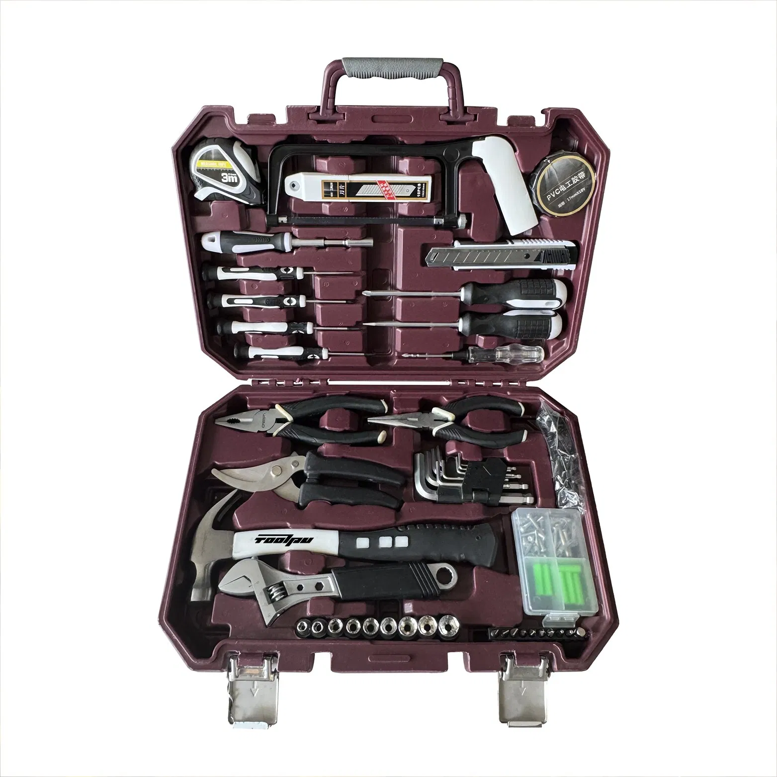 82-Piece Household Tool Kit Front