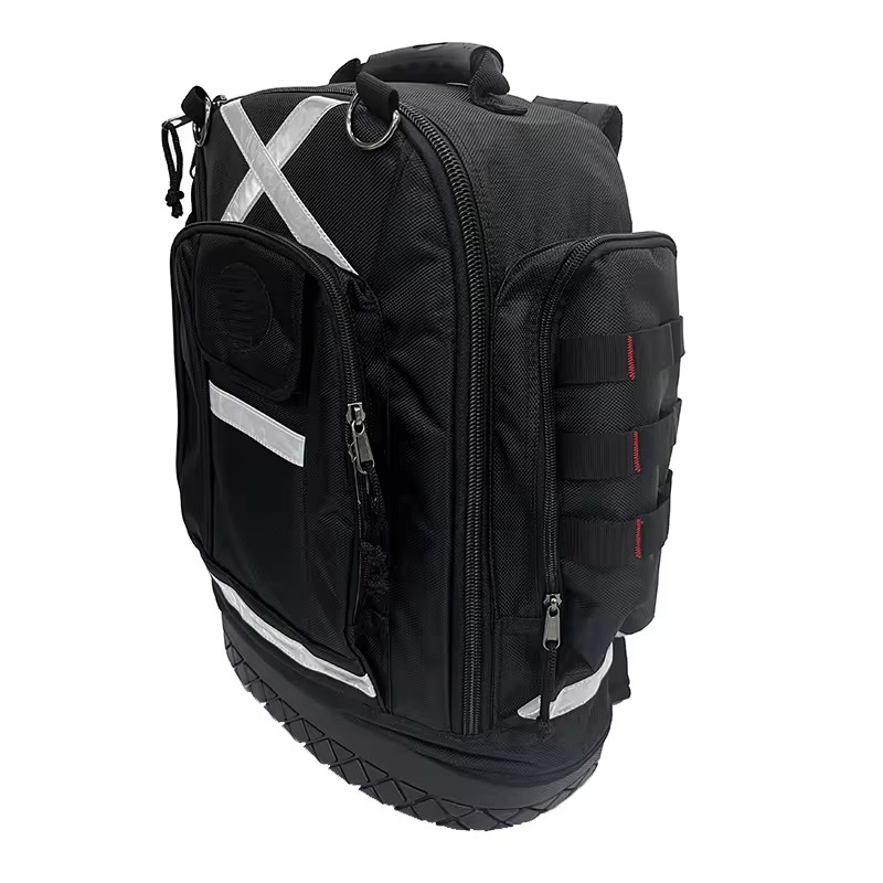 Canvas Heavy Duty Large Capacity Electrician Electrical Technician Portable Plumbing Tool Bag Backpack Tools Pack Sets