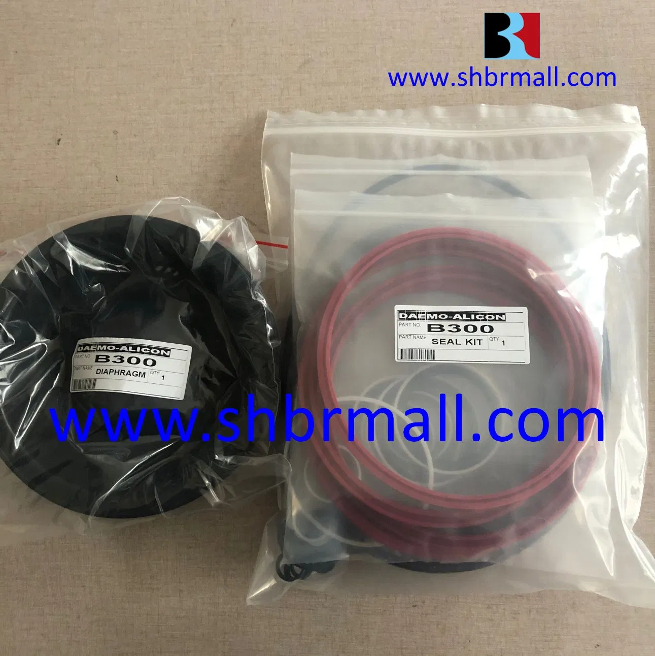 Complete Seal Kits &amp; Diaphragm &amp; Screw Coupling for Daemo Alicon B50/Alicon B-250/Alicon B300/Alicon B360 Hydraulic Hammers Breakers
