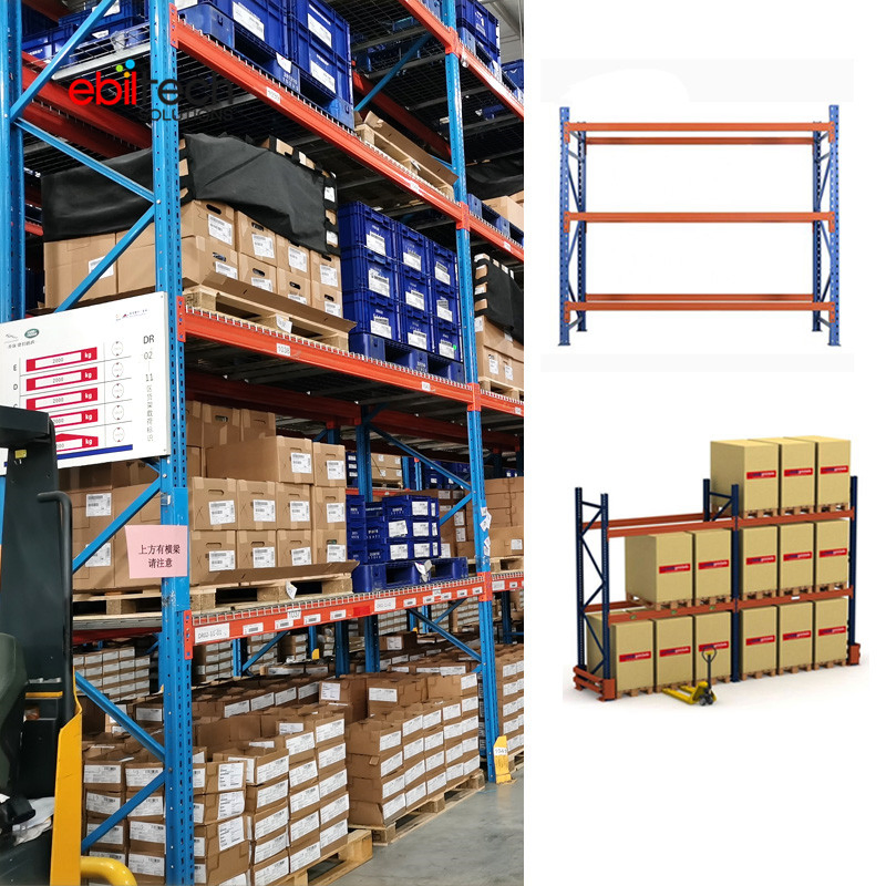 Industrial Warehouse Heavy Duty Portable Pallet Rack System Steel Shleving
