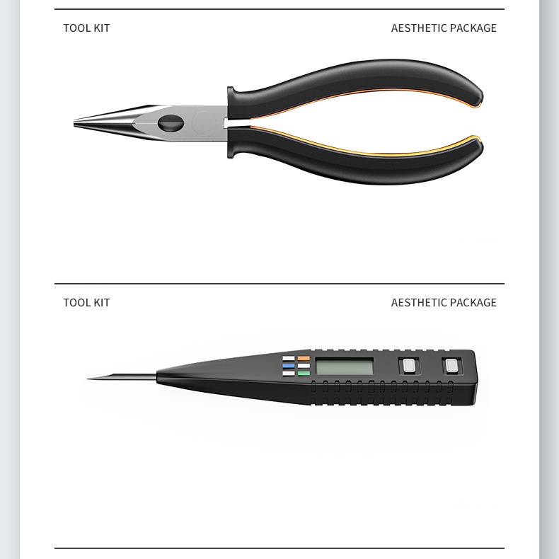 Home Repair and Woodworking Multi-Function Hand Tool Screwdriver Set Carbon Steel Material