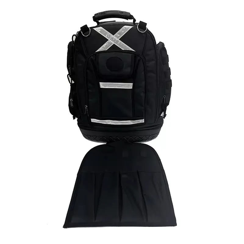 Canvas Heavy Duty Large Capacity Electrician Electrical Technician Portable Plumbing Tool Bag Backpack Tools Pack Sets