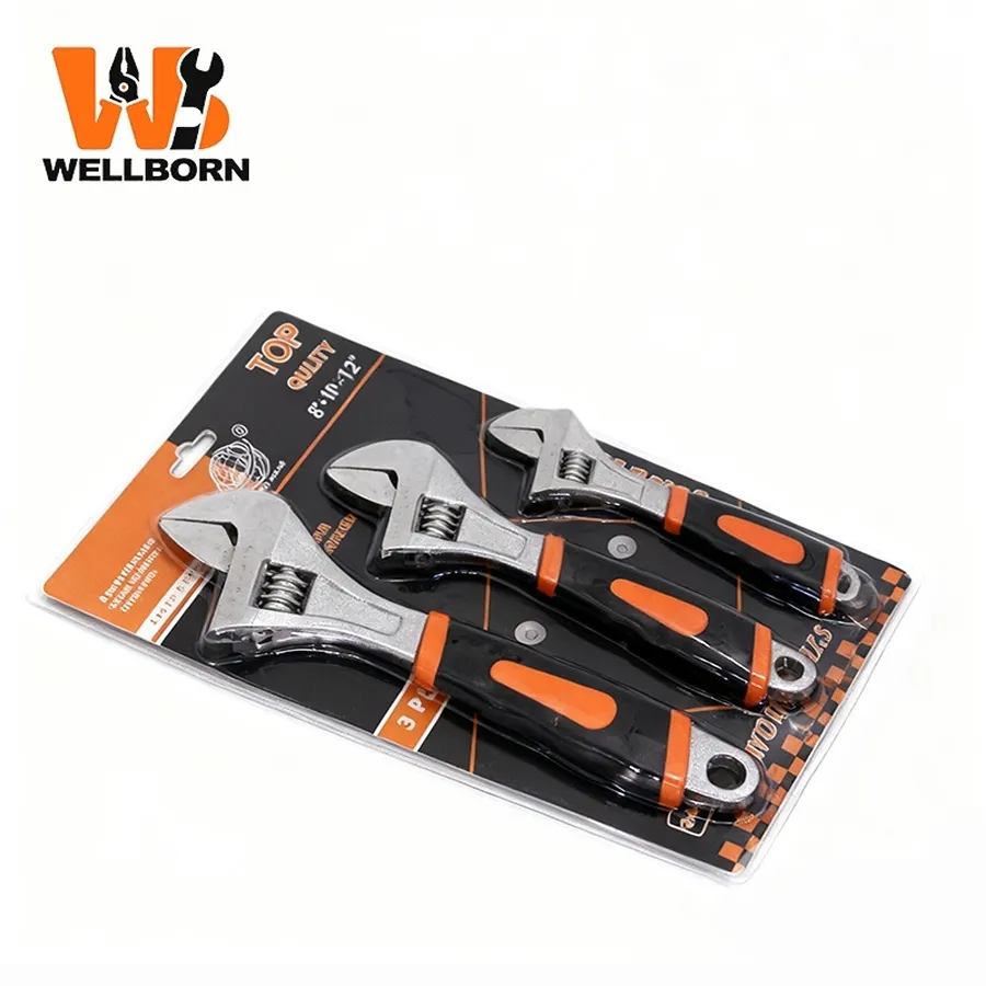 Lightweight B-010 Plating 3PC New Wrench Set for Furniture Assembly
