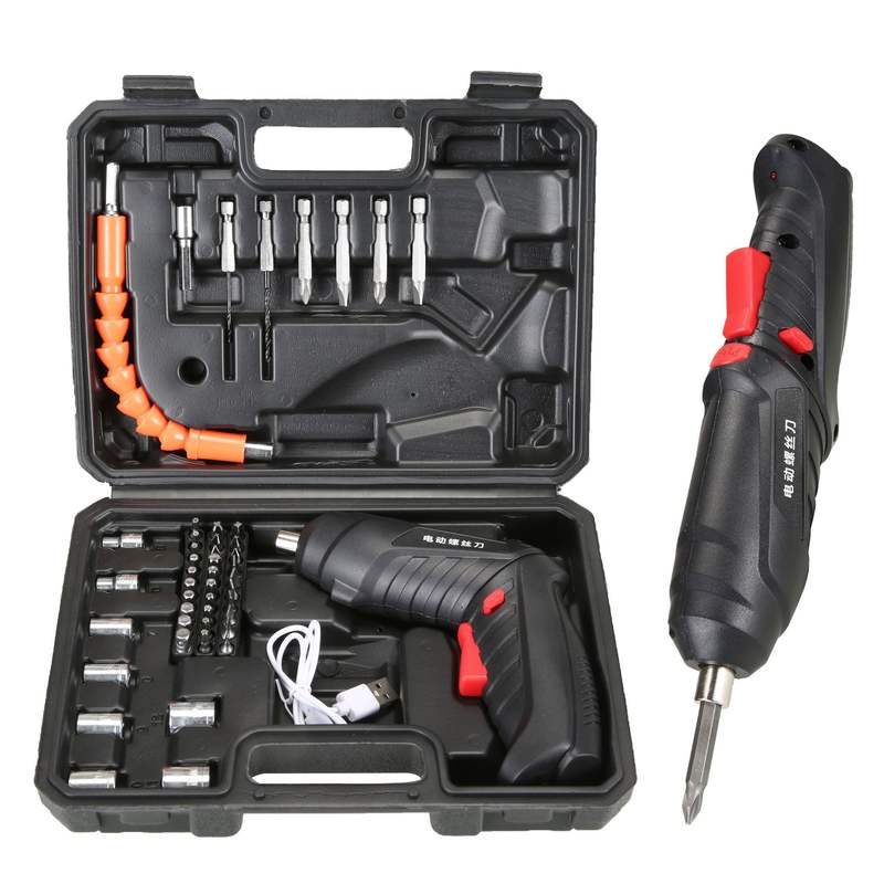 Mini Electric Screwdriver Set 45 One Multifunctional USB Charging Brushless Motor 3 Nm Torque Household Furniture Installation