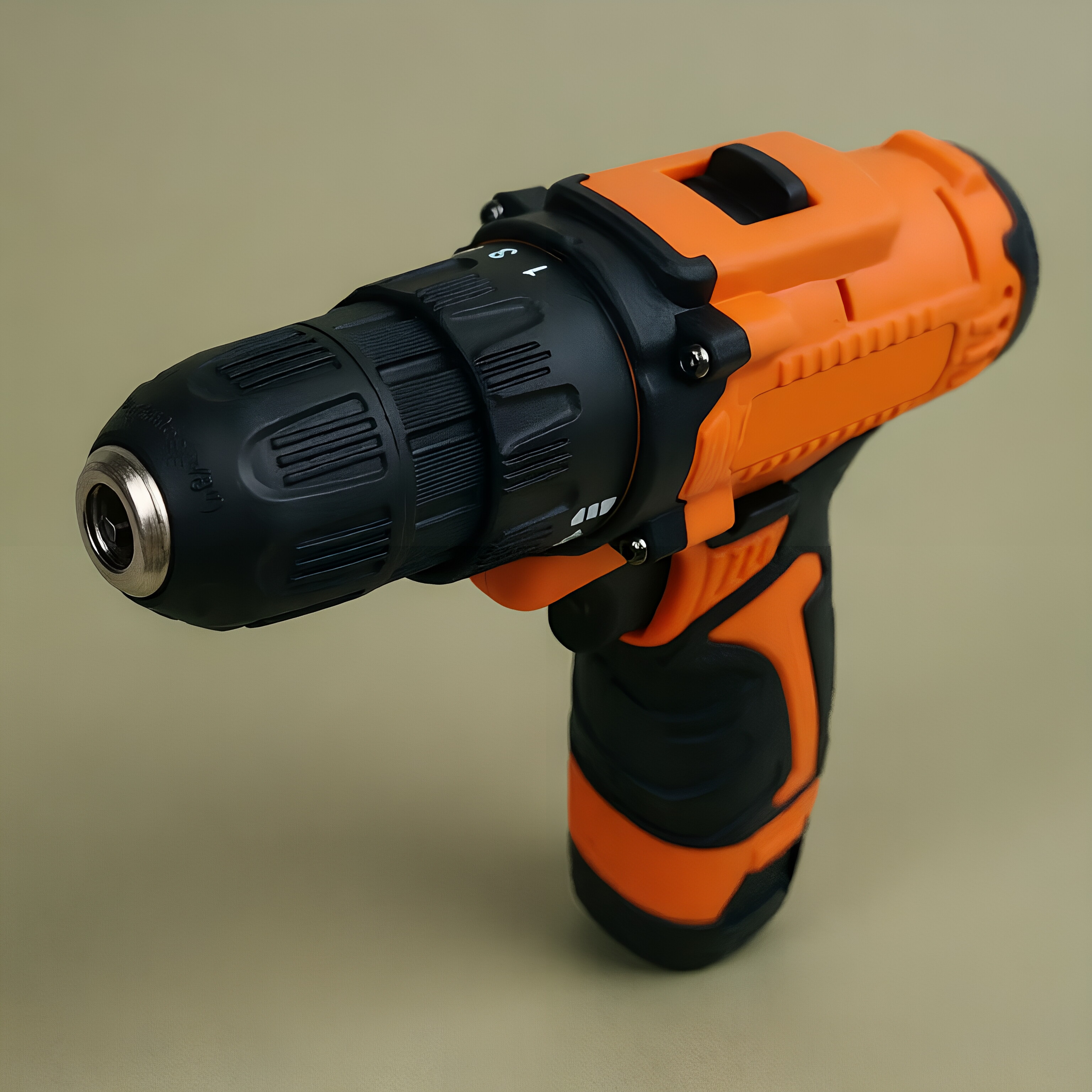 16V Cordless Electric Drill 2 Battery Lithium-Ion Rechargeable Screwdriver Power Tool Kit with Case for Home DIY