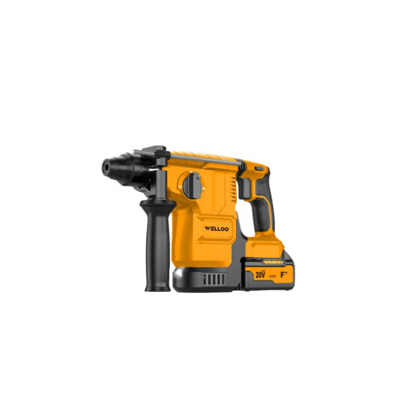 WELLOO Li-ion Battery Brushless Motor Cordless Electric Impact Drill Power Tools Combo Set for Home Repairs DIY