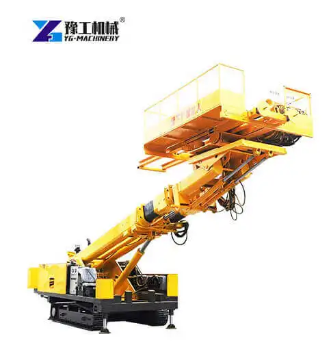 Soil Nailing Slope Wall Drilling Rig Machine Pneumatic Anchor Drill