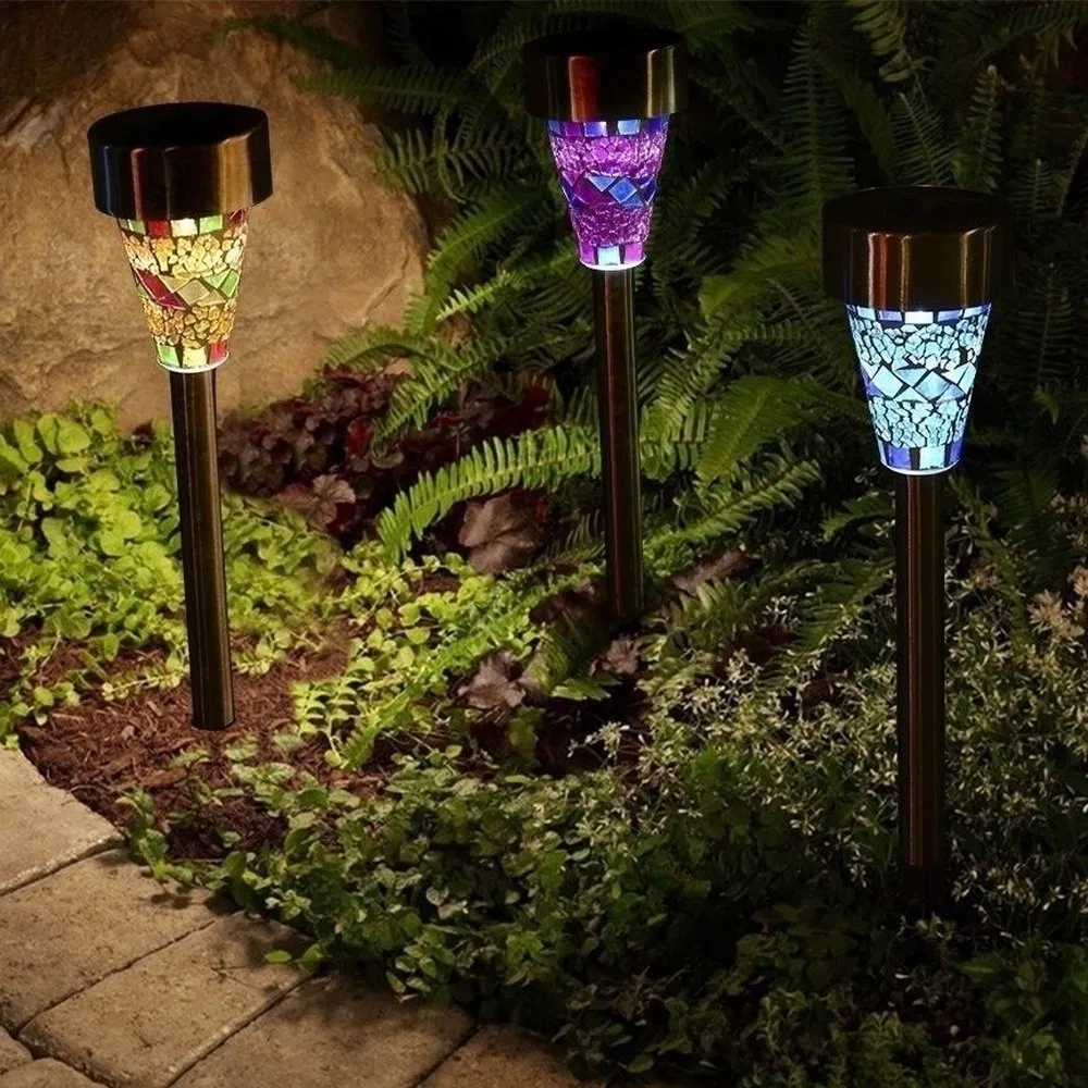 Solar Public Garden Pathway Lighting Garden Pathway Lightd LED Walkway Lawn Lights