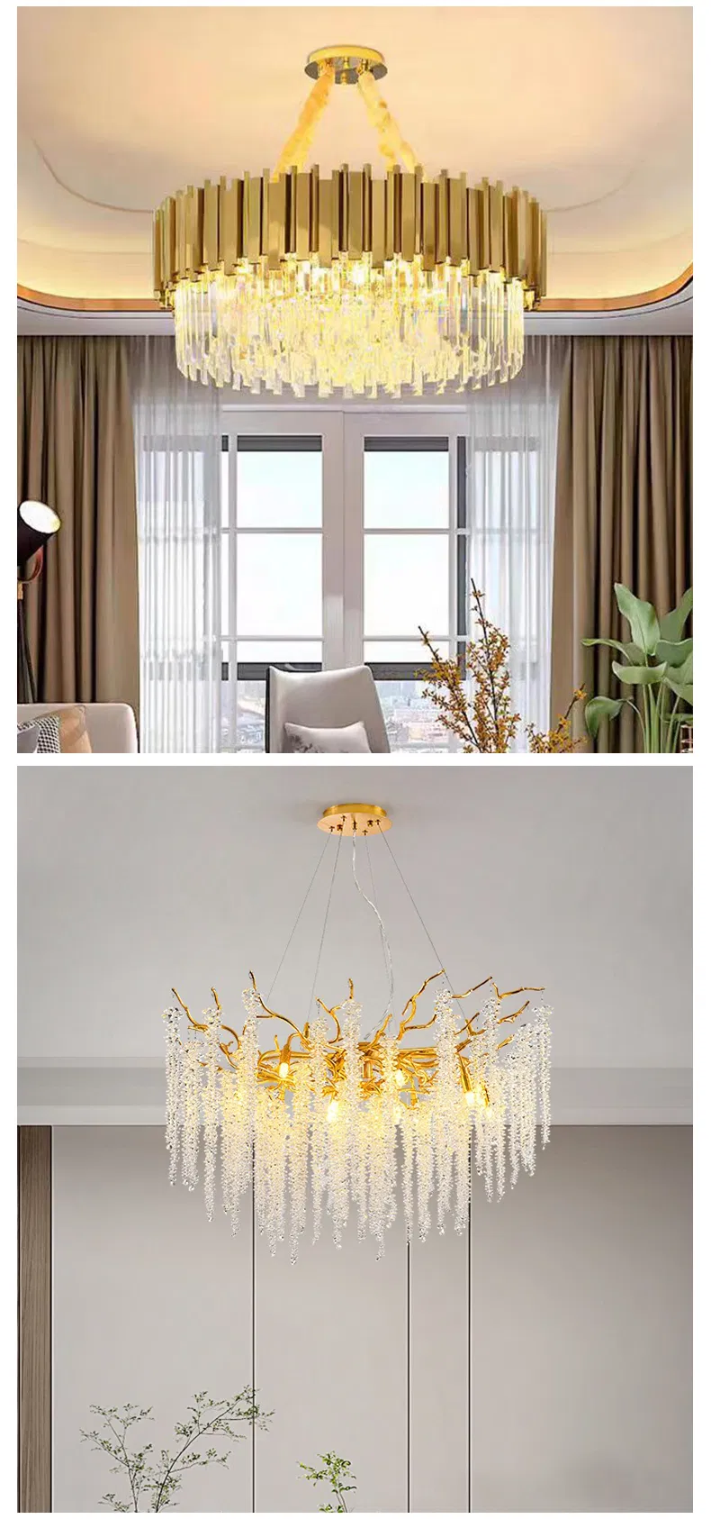 Crystal Chandelier Detail 4