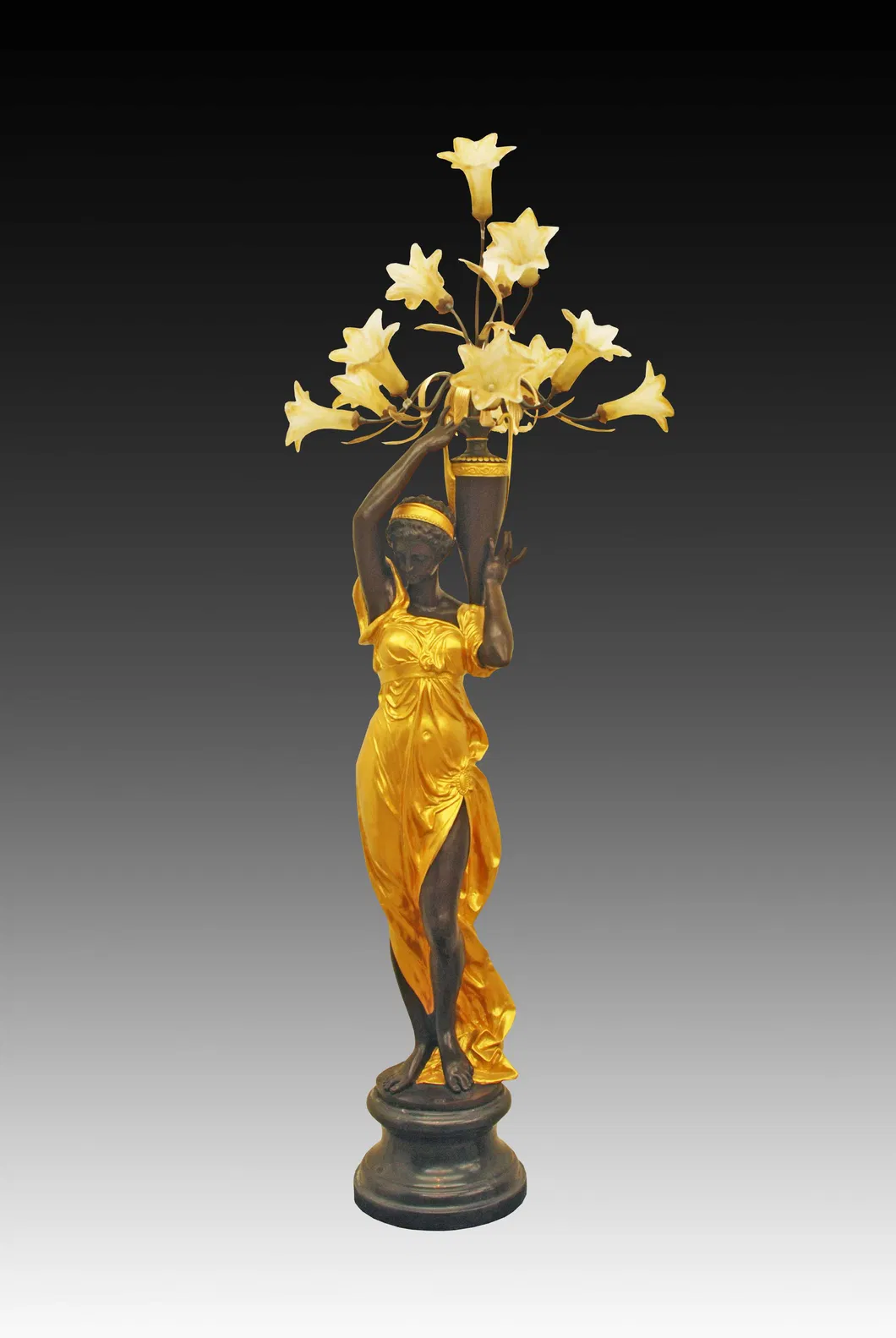 Bronze Girl Sculpture 2