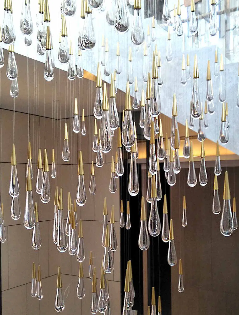 Glass Chandelier Detail 1
