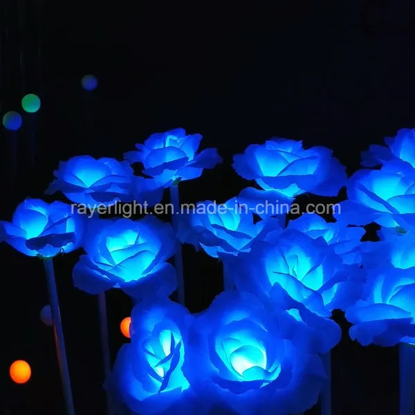 Outdoor Garden Decorative Light Flower Rose Light