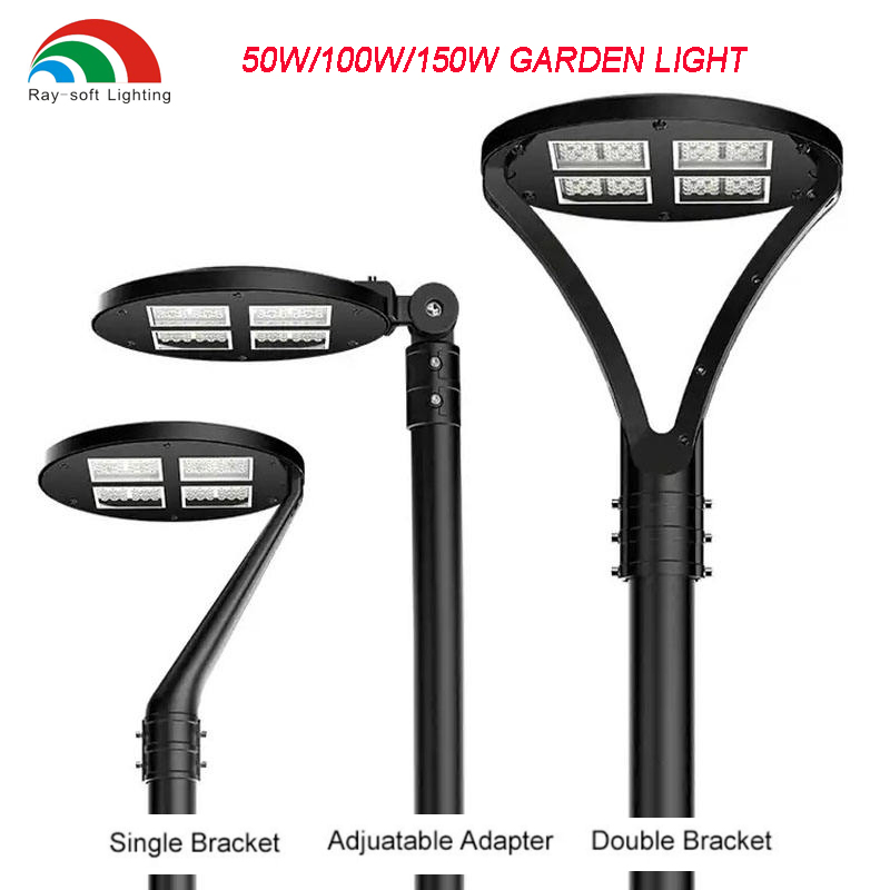 Private Module 50W/100W/150W LED Outdoor IP65 Waterproof Park Pathway Street Landscape Lawn Post Top Garden Light