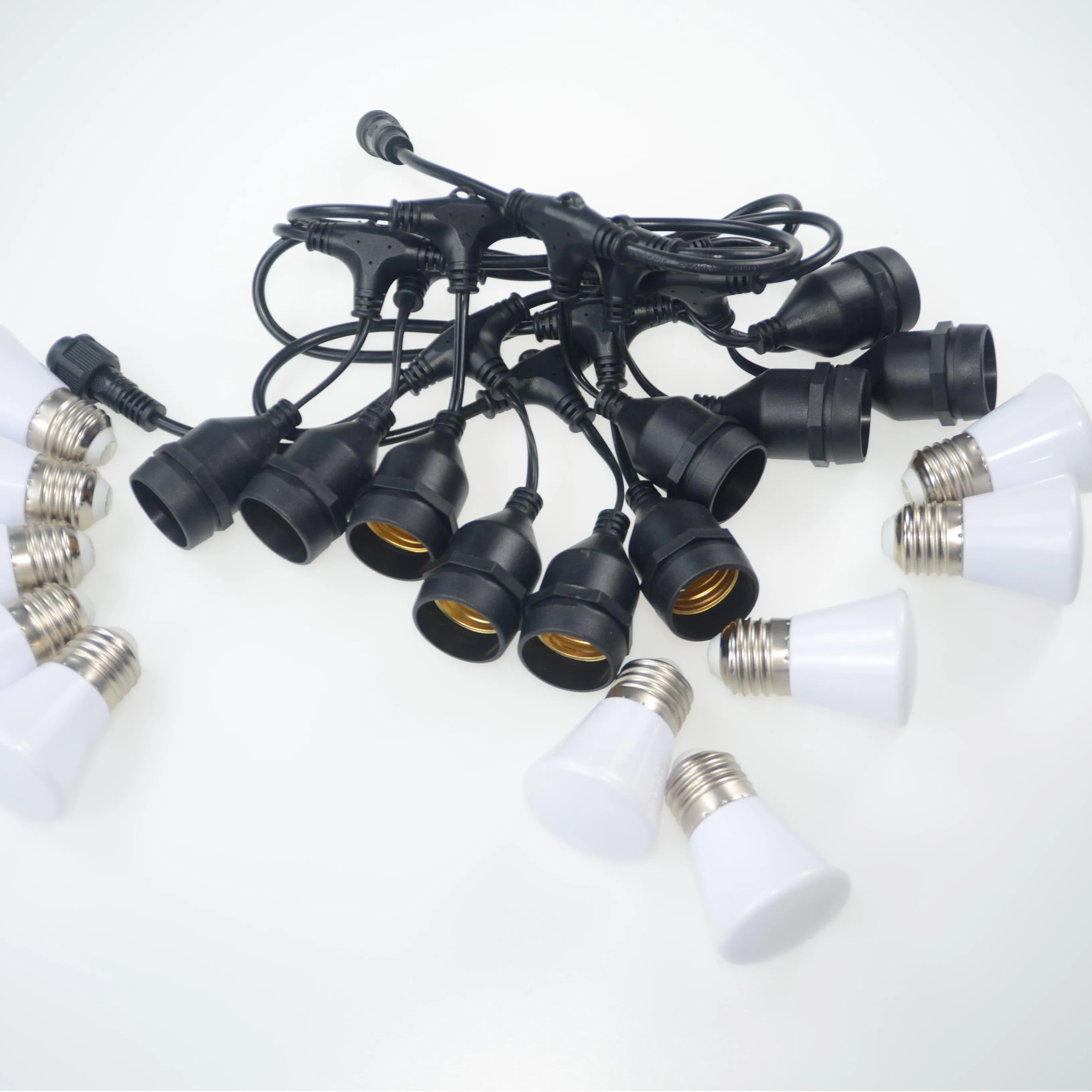 Synchronized Flashing Colored Decorative Lights for Halloween