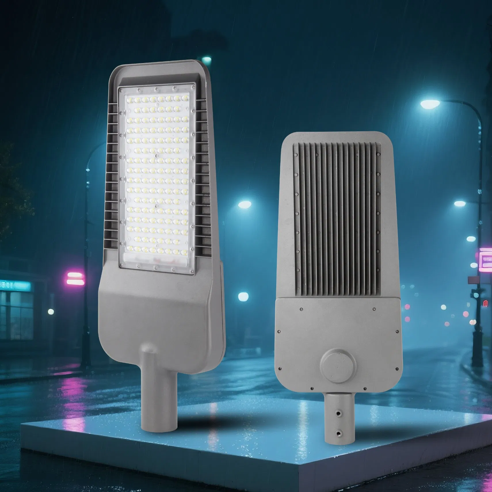 High-Performance IP65 Rated LED Street Light – 30W to 240W – Designed for Roadway, Garden &amp; Industrial Applications
