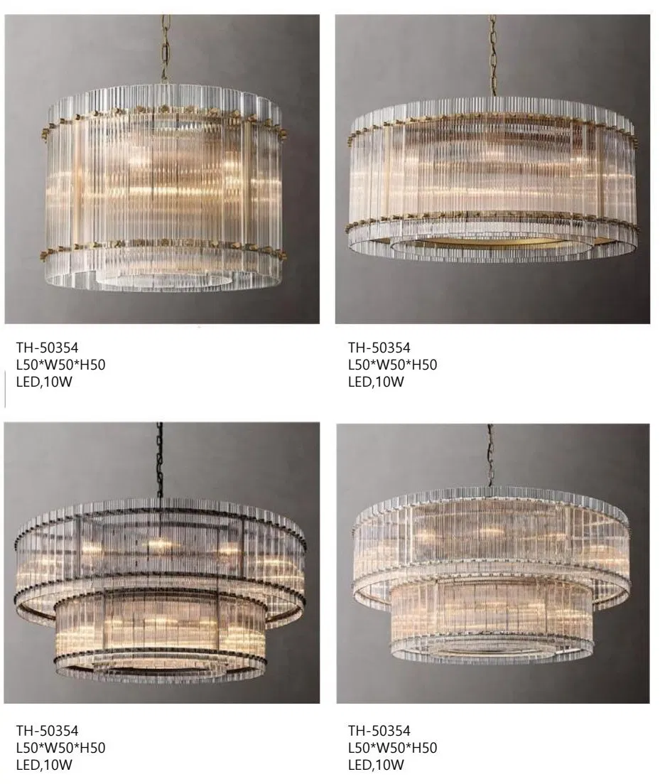 Nordic Modern K9 Crystal Chandelier Living Room Light LED Gold Chandelier